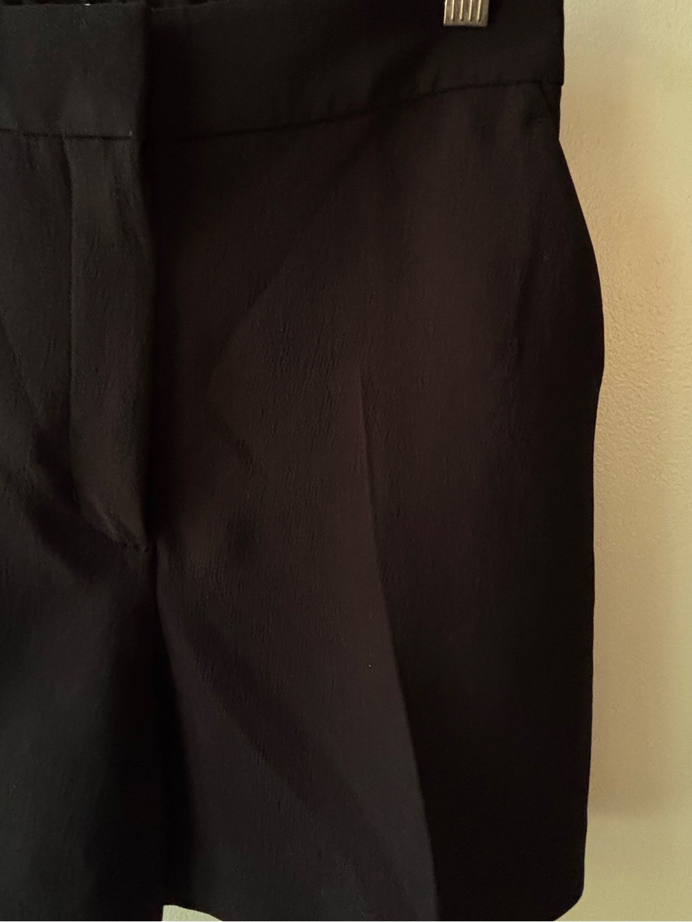 Wilfred Aritzia NWOT High Waisted Black Pleated Suiting Shorts SZ 4 Quiet Luxury - Picture 3 of 9